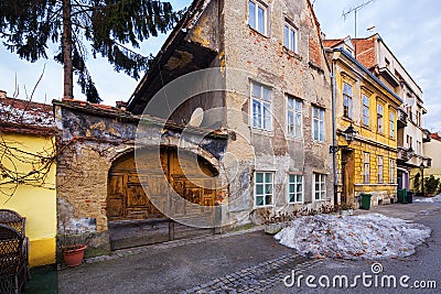 Architecture of Zagreb. Croatia. Stock Photo