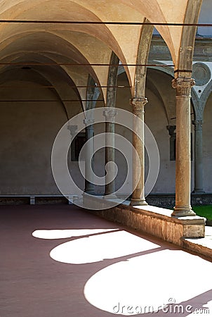 Archway in Italy Stock Photo