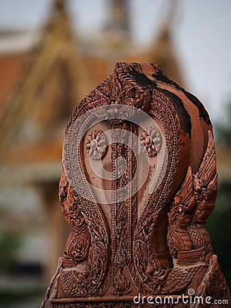 Arcitecture in thailand Stock Photo