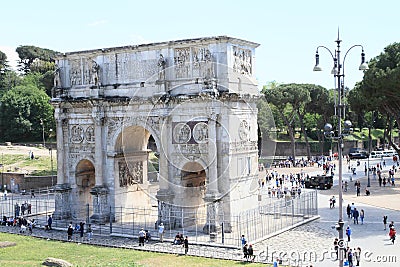 Arco di Costantino Editorial Stock Photo