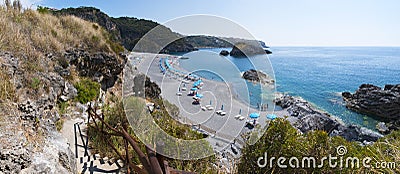 Arco Magno, San Nicola Arcella, Praia a Mare, Calabria, Southern Italy, Italy, Europe Editorial Stock Photo