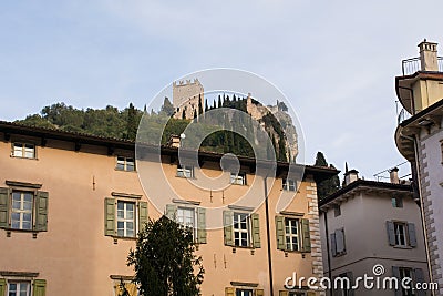 Arco in North Italy Editorial Stock Photo