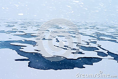 Arctic Glacier Stock Photo