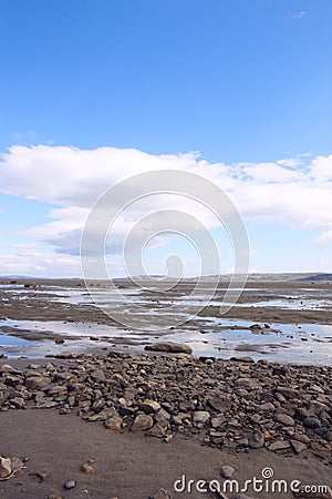 Arctic landscape Stock Photo