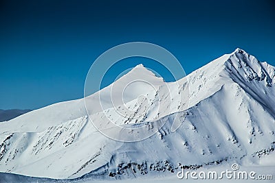 Arctic spring in south Spitsbergen Stock Photo