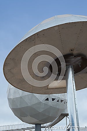 Area 66 Alien Center Editorial Stock Photo