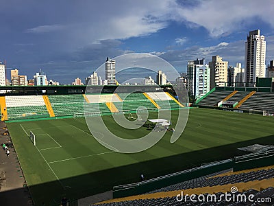 Arena Conda stadium Chapecoese Club stadium Editorial Stock Photo