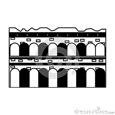 Arena di verona italy landmark Vector Illustration