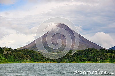 Arenal Volcano, Costa Rica Stock Photo