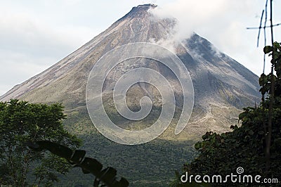 Arenal volcano. Costa Rica Stock Photo