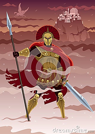 Ares Vector Illustration