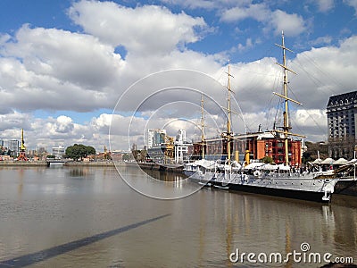 Argentina Buenos Aires Puerto Madero Stock Photo