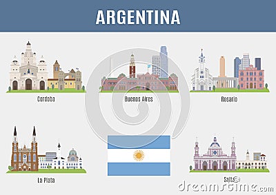 Argentina Vector Illustration