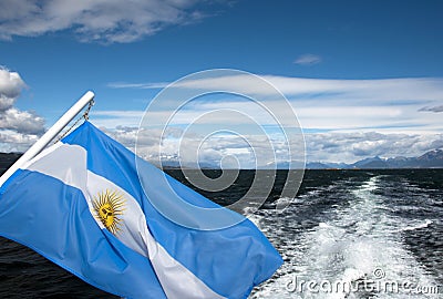 Argentina flag Stock Photo