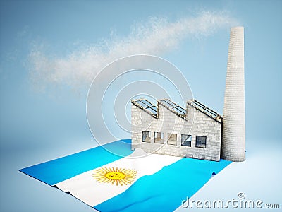 Argentinian industry development concept Stock Photo