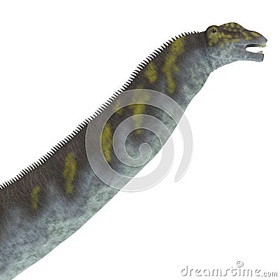 Argentinosaurus Dinosaur Head Stock Photo