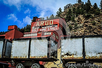 Argo Mine Idaho Springs Colorado Editorial Stock Photo