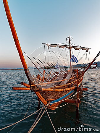 Argo Ship, Volos, Greece Editorial Stock Photo