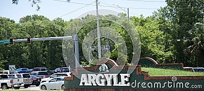 Argyle Area Jacksonville, Florida Editorial Stock Photo