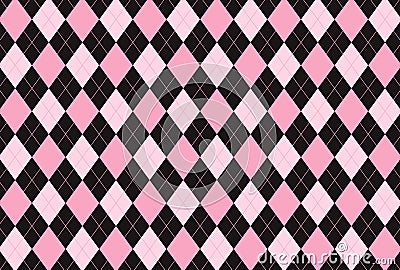 Argyle seamless pattern background. Stock Photo