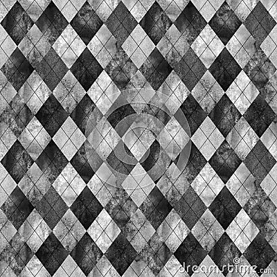 Argyle seamless pattern background. Stock Photo