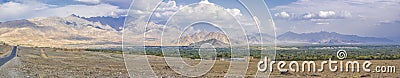 Arid landscape in Afghanistan Stock Photo