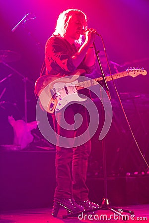 Ariel Pink in concert at Terminal 5 in New York Editorial Stock Photo