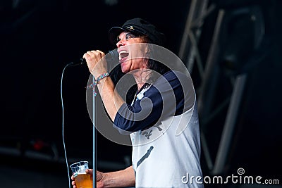 Ariel Pink psychedelic rock band perform in concert at Primavera Sound Festival Editorial Stock Photo