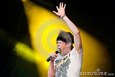 Ariel Pink psychedelic rock band perform in concert at Primavera Sound Festival Editorial Stock Photo