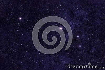 Aries constellation. Against the background of the night sky. Elements of this image were furnished by NASA Stock Photo