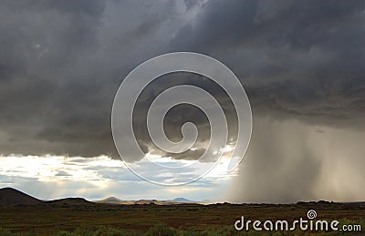 Arizona Monsoon Stock Photo