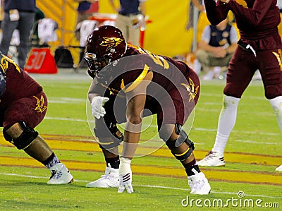 Arizona State football Editorial Stock Photo