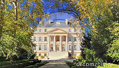 Chateau Margaux in France Stock Photo