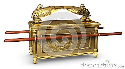 Ark of the Covenant Stock Photo