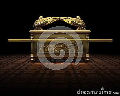 Ark of the Covenant Stock Photo