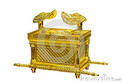The Ark of the Covenant, Jewish religious symbol Stock Photo