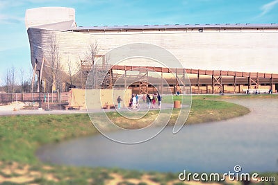 The Ark Encounter - Williamstown, Kentucky Editorial Stock Photo