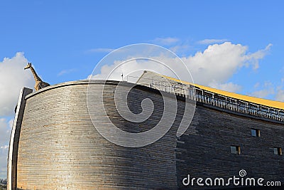 The ark of noah in dordrecht netherlands Stock Photo