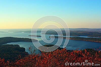 Arkansas River Valley Stock Photo