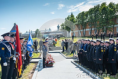 Editorial- Solovetsky sea cadet school Editorial Stock Photo