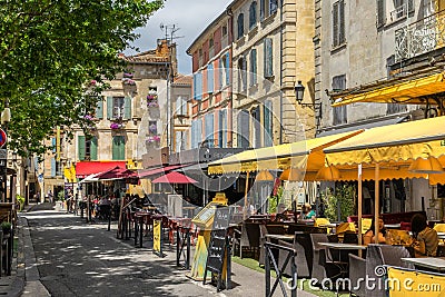 Arles in Bouches du Rhone Editorial Stock Photo