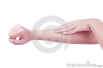 Arm skin Stock Photo