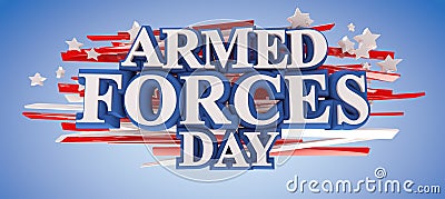 Armed Forces Day Stock Photo