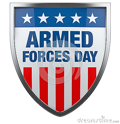 Armed Forces Day USA Stock Photo