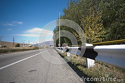 Armenia: road to Sevan Stock Photo