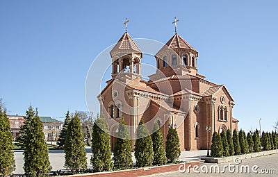 Armenian Apostolic Church in Odessa, Ukraine Stock Photo