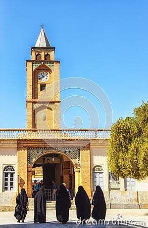 Armenian Apostolic Church, Vank Cathedral, New Julfa, Isfahan, I Editorial Stock Photo
