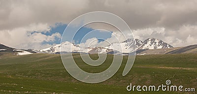 Armenian Mountains Aragats Mountains Stock Photo