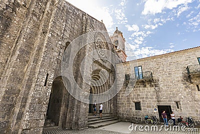 Armenteira Monastery, Spain Editorial Stock Photo