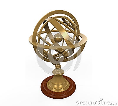 Armillary Sphere Stock Photo